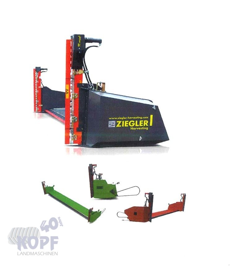 Rapsschneidwerk des Typs Ziegler Rapstisch Claas, Fendt, MF, John Deere 3,6m - 9,3m, Neumaschine in Schutterzell (Bild 1)