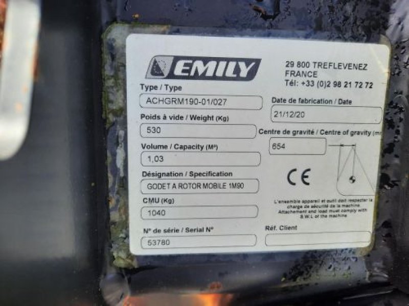 Rapstrennbalken des Typs Emily GODET BALAI, Gebrauchtmaschine in DUN SUR MEUSE (Bild 7)