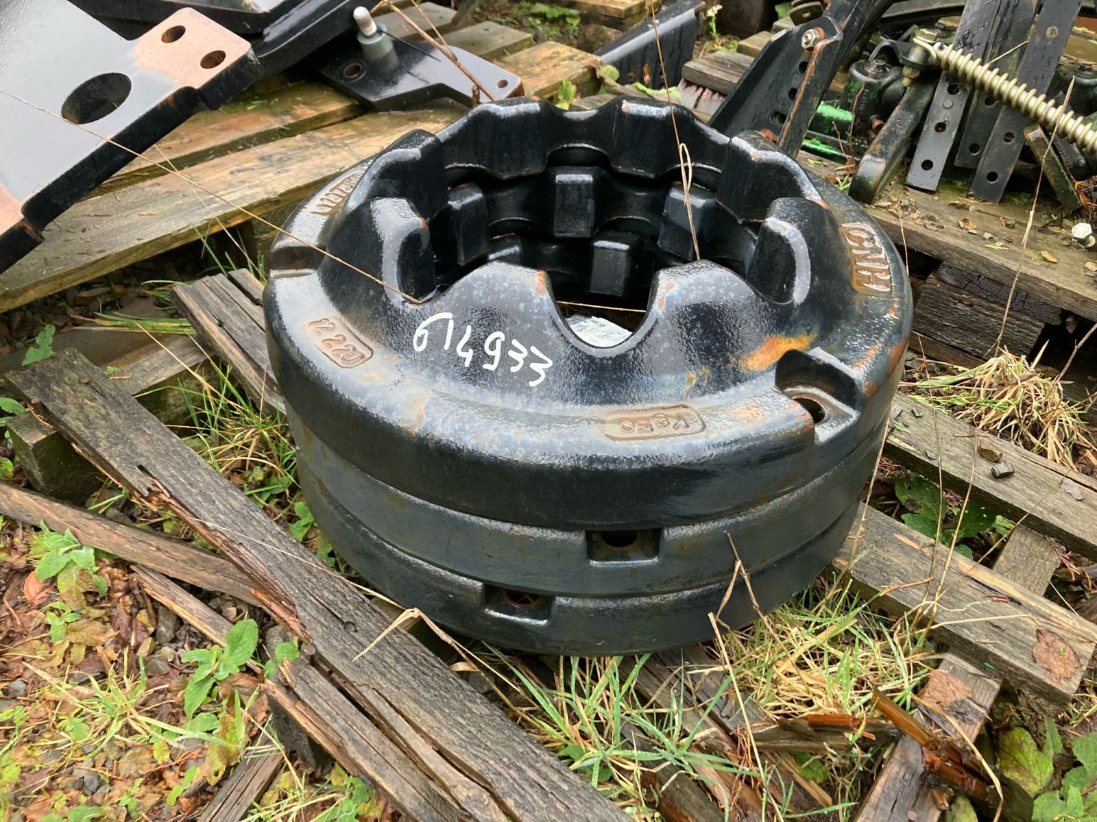 Rapstrennbalken of the type Mailleux PORTE MASSE, Gebrauchtmaschine in ISIGNY-LE-BUAT (Picture 2)