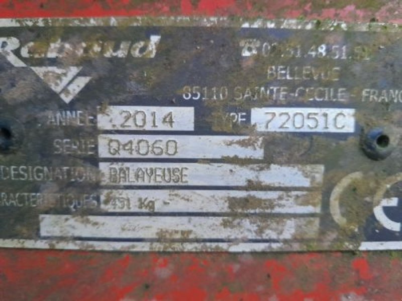 Rapstrennbalken tip Rabaud BALAYEUSE, Gebrauchtmaschine in Belleville sur Meuse (Poză 5)