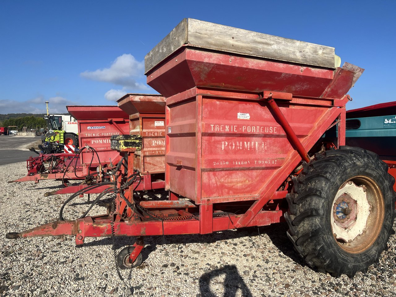 Rapstrennbalken des Typs Sonstige Trémie Pommier, Gebrauchtmaschine in VERT TOULON (Bild 1)
