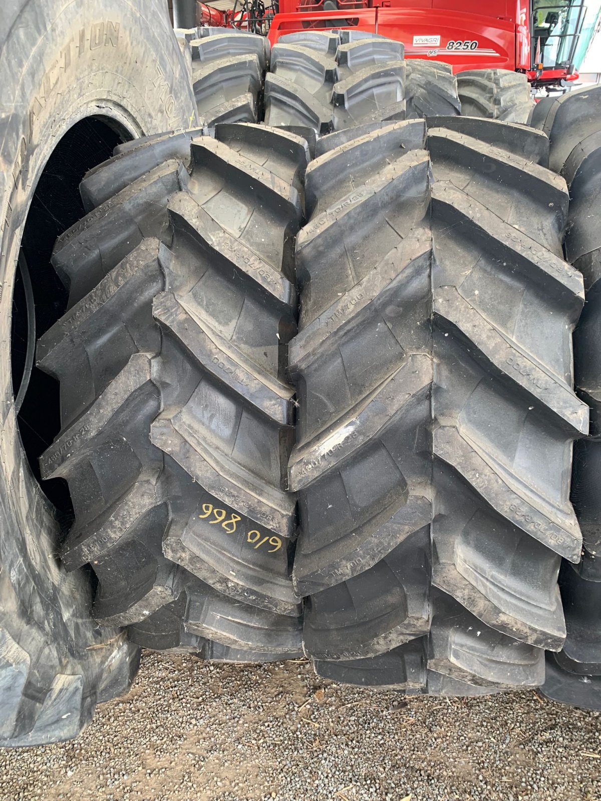 Rapstrennbalken του τύπου Trelleborg PNEUS, Gebrauchtmaschine σε CINTHEAUX (Φωτογραφία 2)