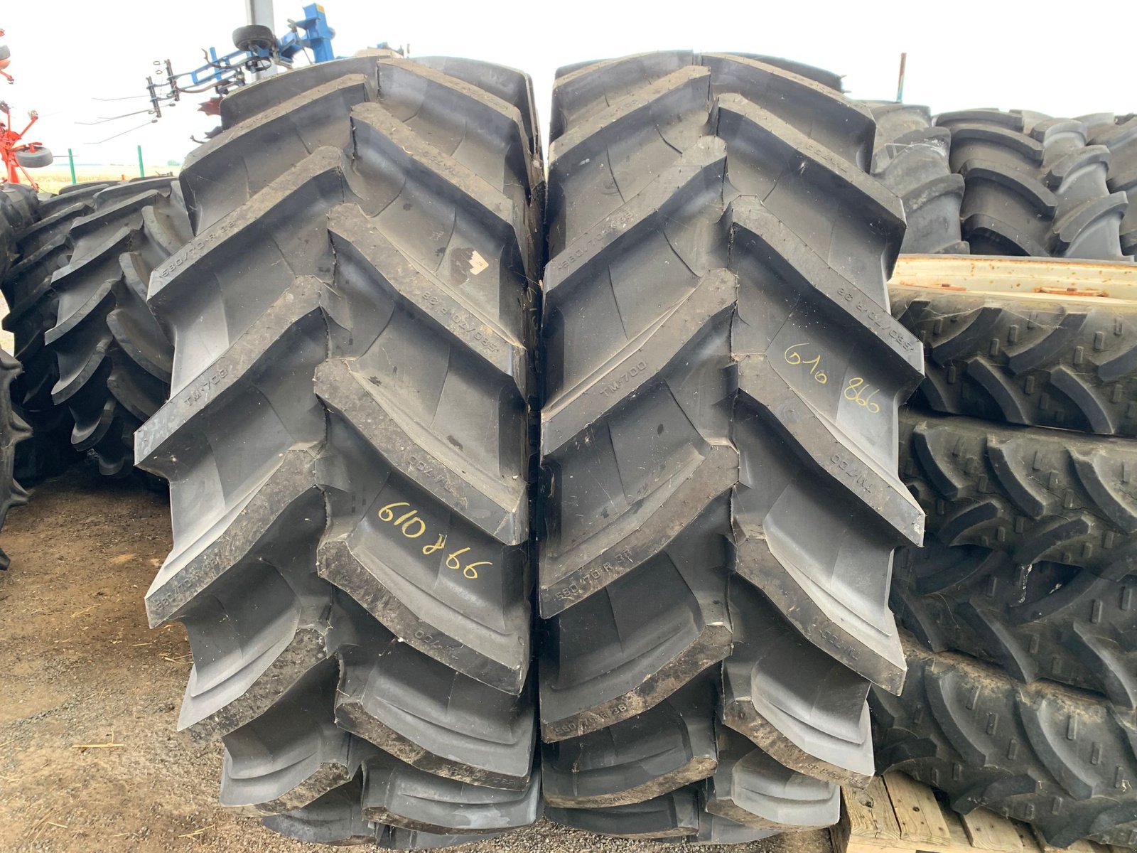 Rapstrennbalken του τύπου Trelleborg PNEUS, Gebrauchtmaschine σε CINTHEAUX (Φωτογραφία 4)