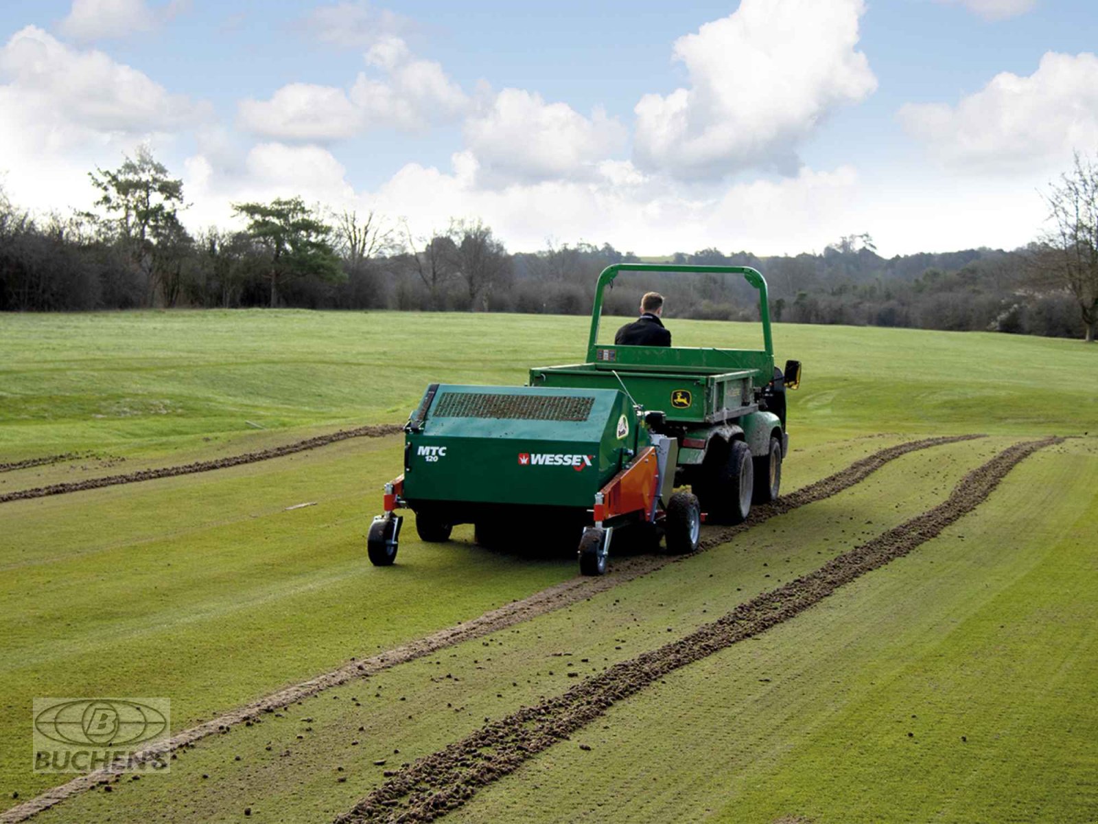 Rasenkehrmaschine & Laubkehrmaschine typu Wessex MTC 120 PRO, Neumaschine v Olpe (Obrázek 5)