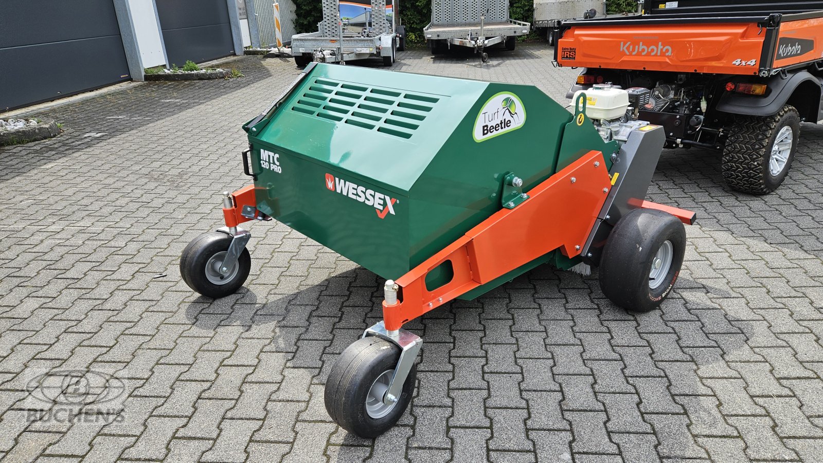 Rasenkehrmaschine & Laubkehrmaschine typu Wessex MTC 120 PRO, Neumaschine v Olpe (Obrázek 8)