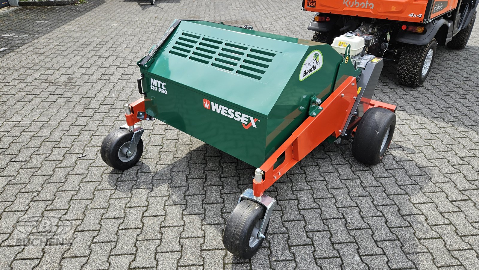 Rasenkehrmaschine & Laubkehrmaschine typu Wessex MTC 120 PRO, Neumaschine v Olpe (Obrázek 10)