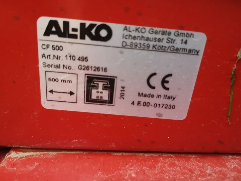 Rasenmäher a típus Alko Motorhake Alko CF 500, Gebrauchtmaschine ekkor: NATTERNBACH (Kép 14)