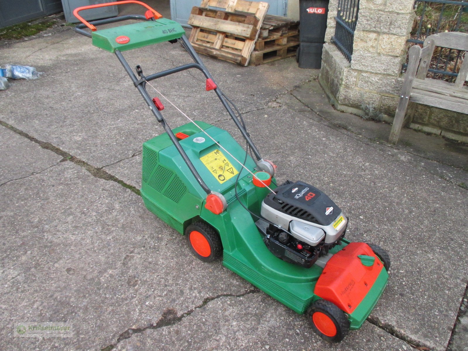 Rasenmäher tip Brill 40 BHC, Gebrauchtmaschine in Feuchtwangen (Poză 2)