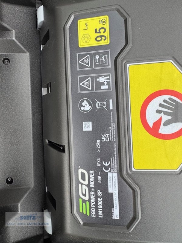 Rasenmäher des Typs EGO Akku-Rasenmäher LM1900E-SP, Neumaschine in Lindenfels-Glattbach (Bild 4)