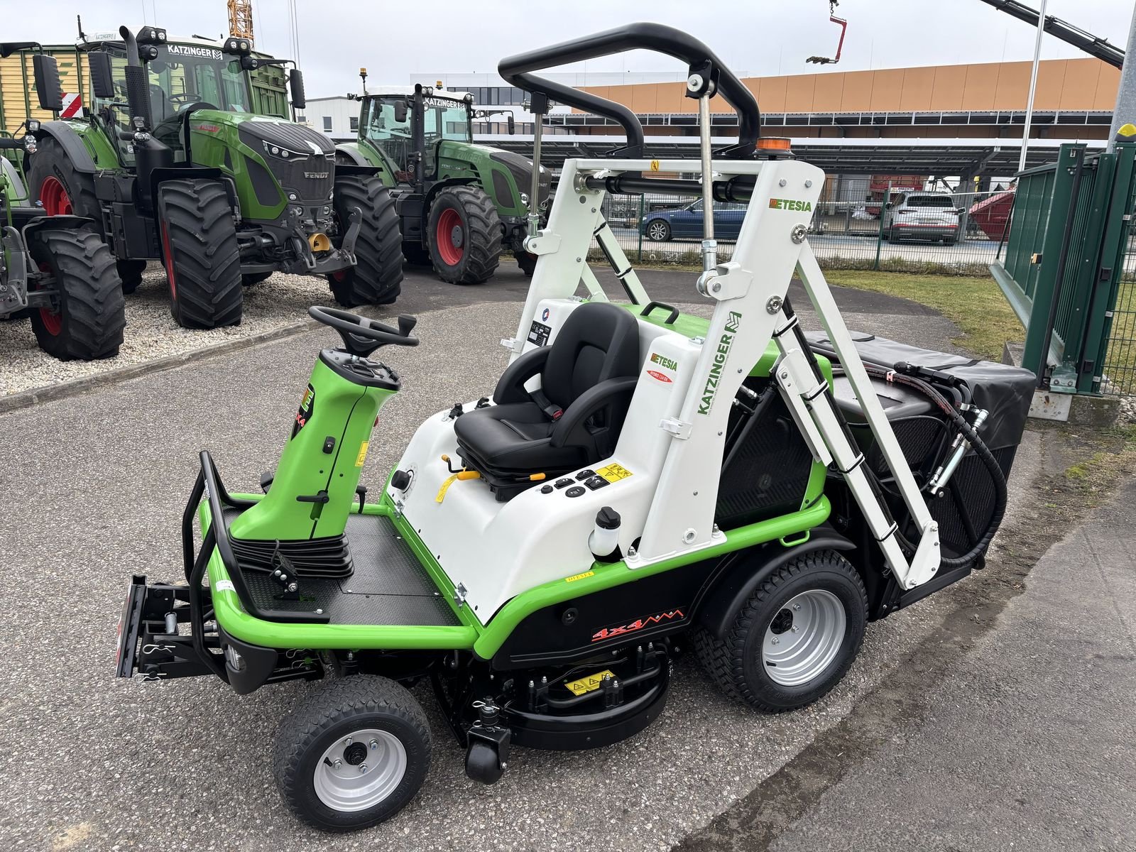 Rasenmäher tip Etesia H 124 DX, Gebrauchtmaschine in Arnreit (Poză 2)