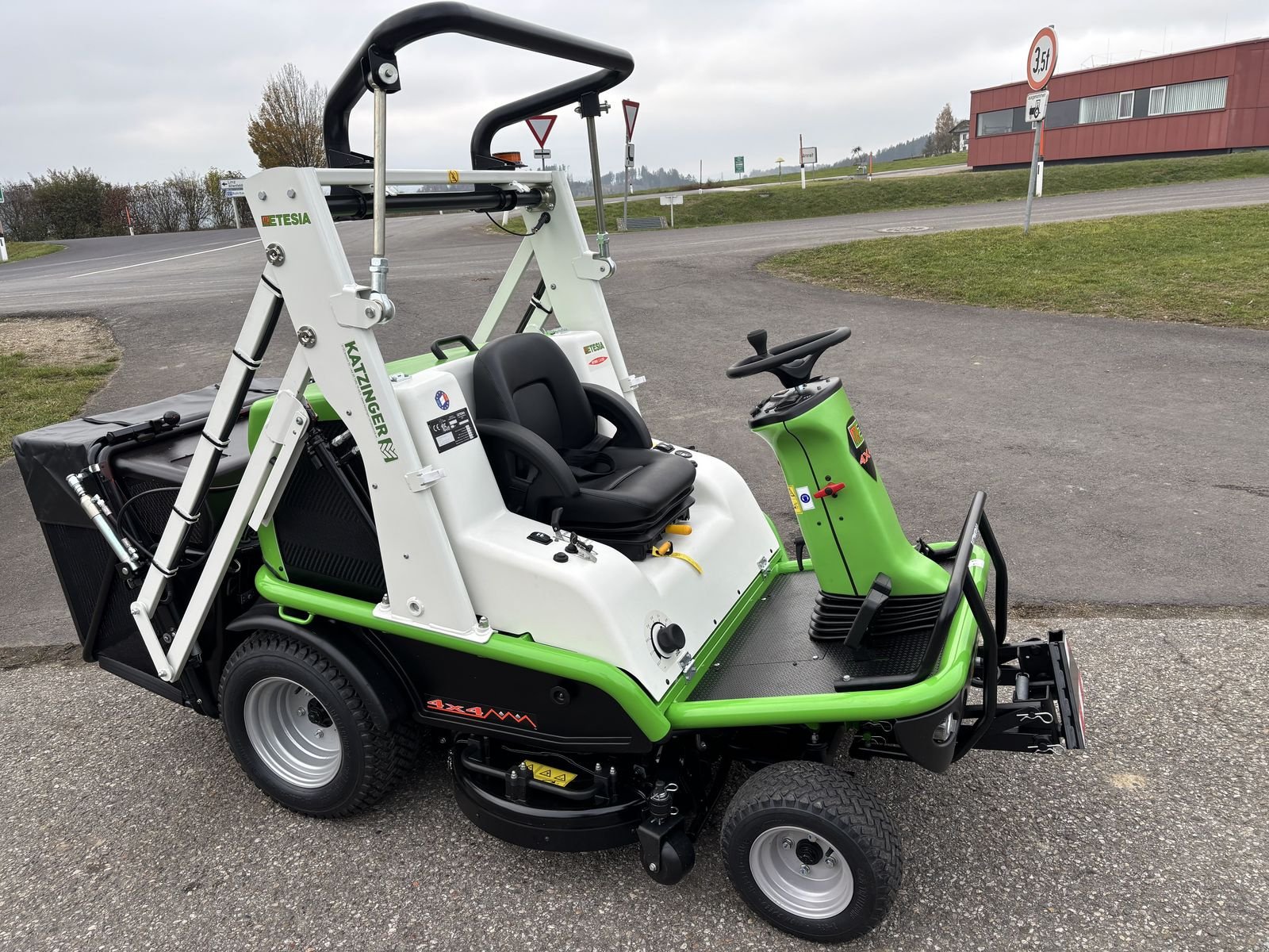 Rasenmäher tip Etesia H 124 DX, Gebrauchtmaschine in Arnreit (Poză 3)