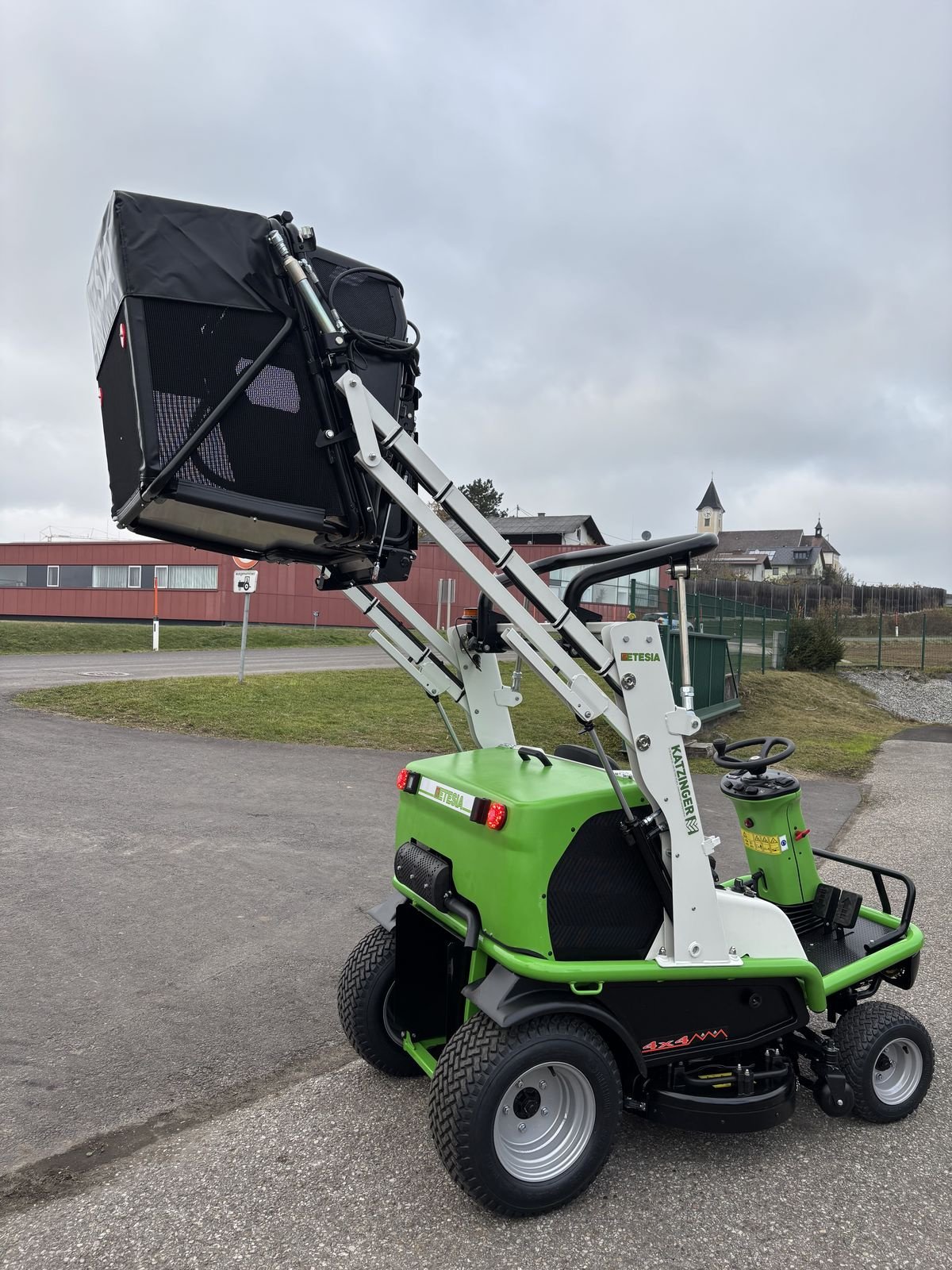 Rasenmäher tip Etesia H 124 DX, Gebrauchtmaschine in Arnreit (Poză 11)