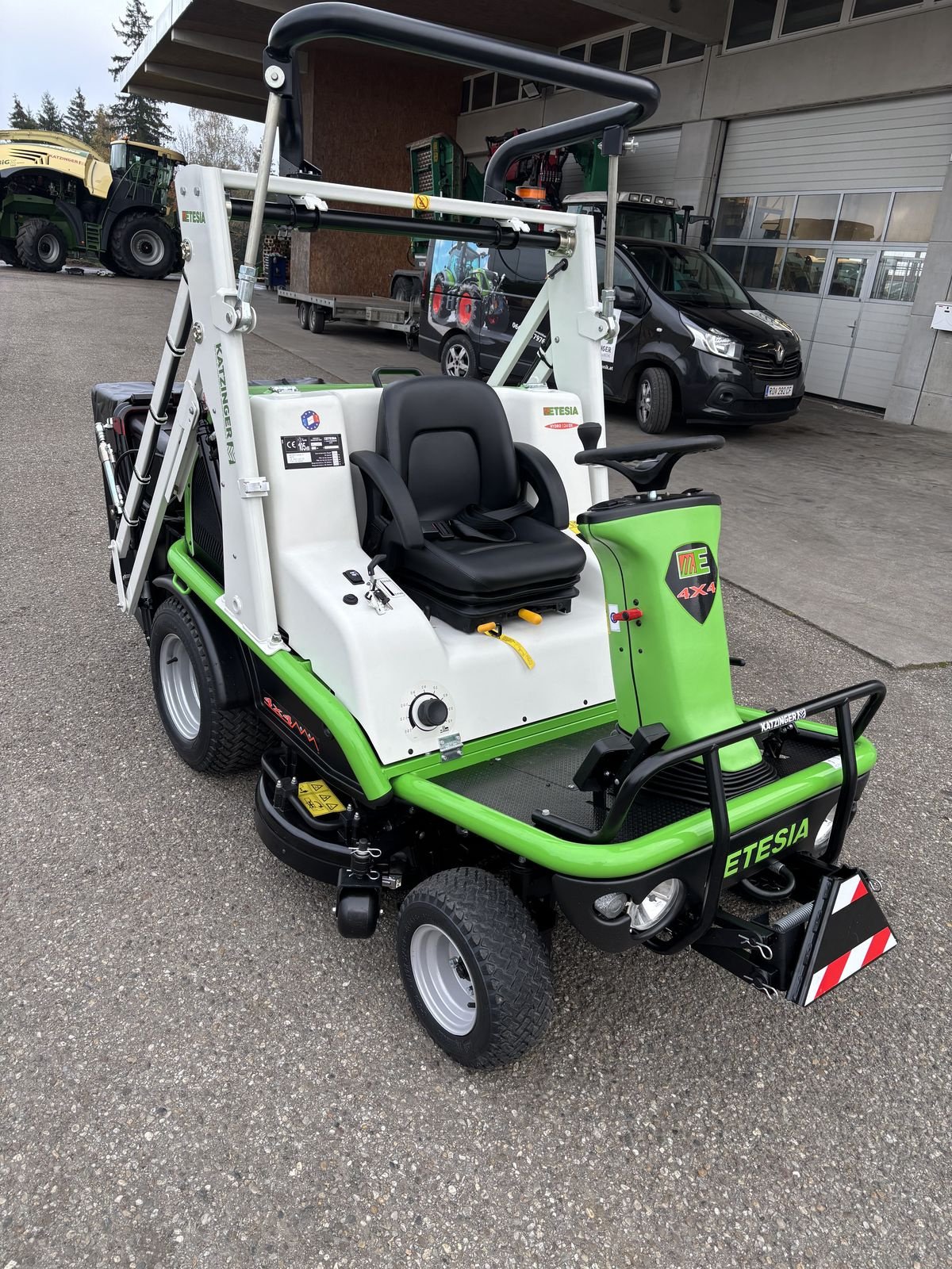 Rasenmäher tip Etesia H 124 DX, Gebrauchtmaschine in Arnreit (Poză 13)