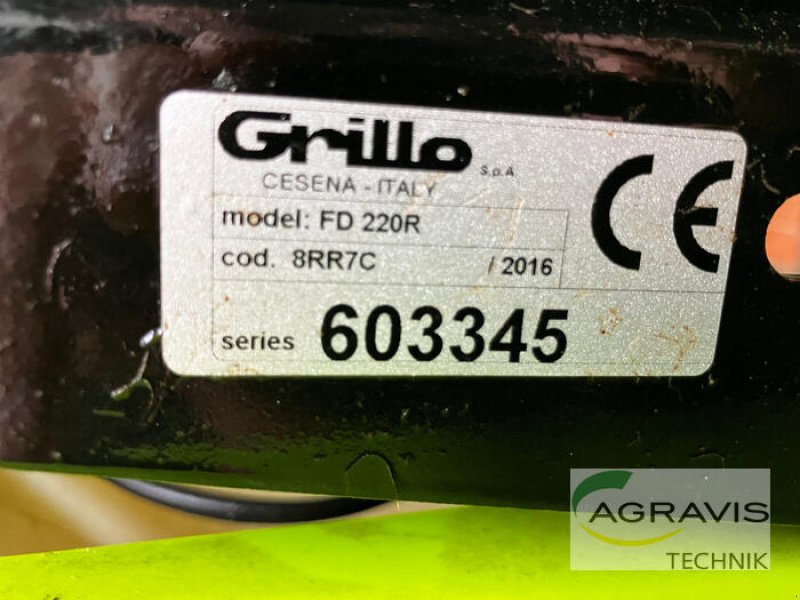 Rasenmäher του τύπου Grillo FD 220R, Gebrauchtmaschine σε Walsrode (Φωτογραφία 8)