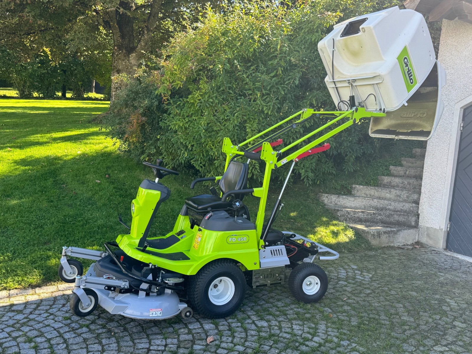 Rasenmäher типа Grillo FD 450, Gebrauchtmaschine в Vilsheim (Фотография 3)