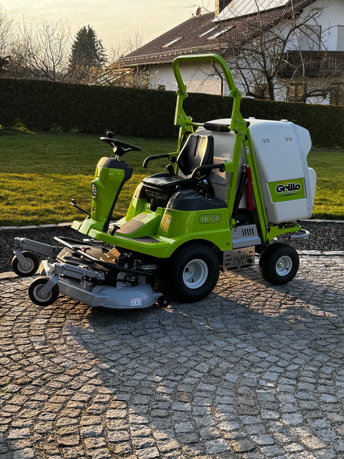 Rasenmäher des Typs Grillo FD 450, Gebrauchtmaschine in Vilsheim (Bild 2)