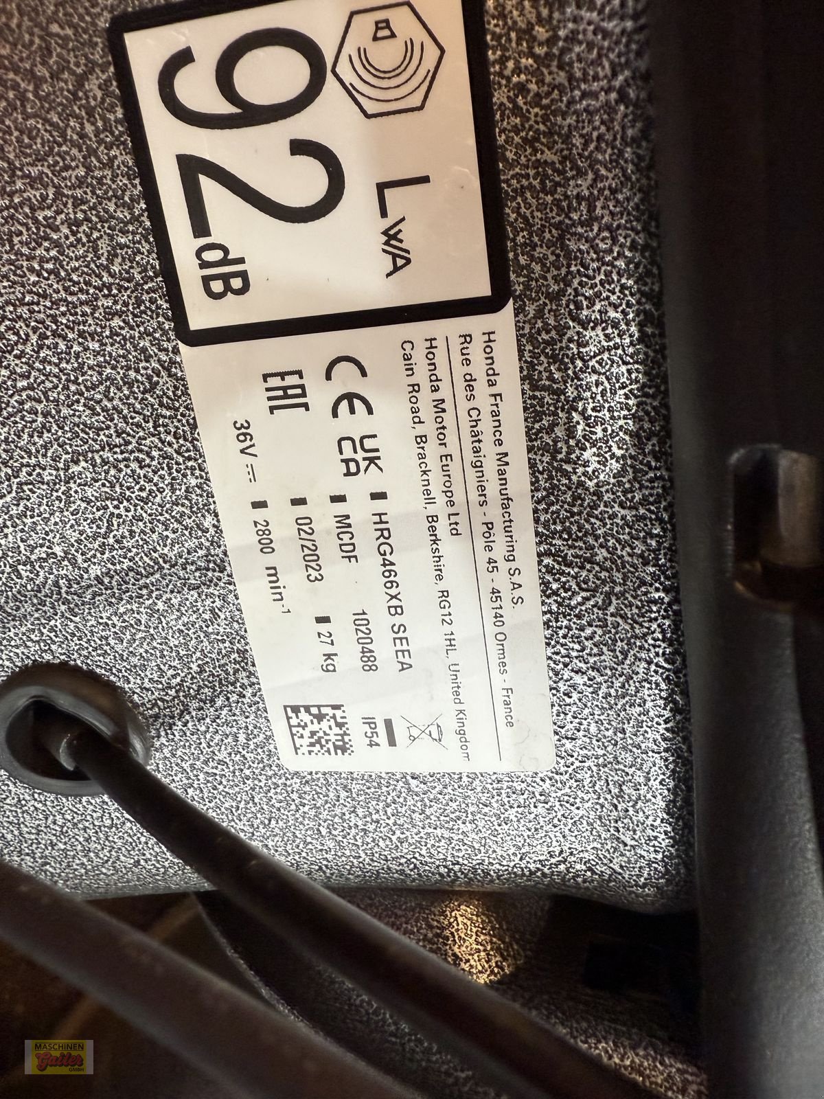 Rasenmäher des Typs Honda Akkumäher-SET HRG 466 XP, Neumaschine in Kötschach (Bild 4)