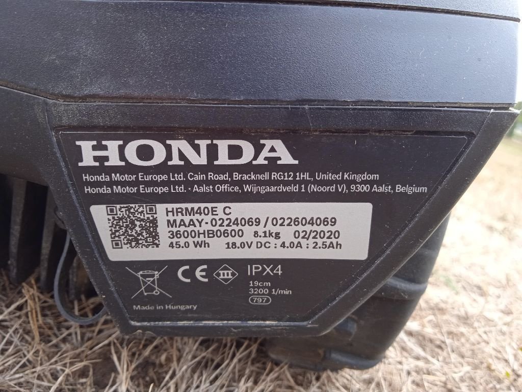 Rasenmäher des Typs Honda HRM40E C, Gebrauchtmaschine in LIMOGES (Bild 5)