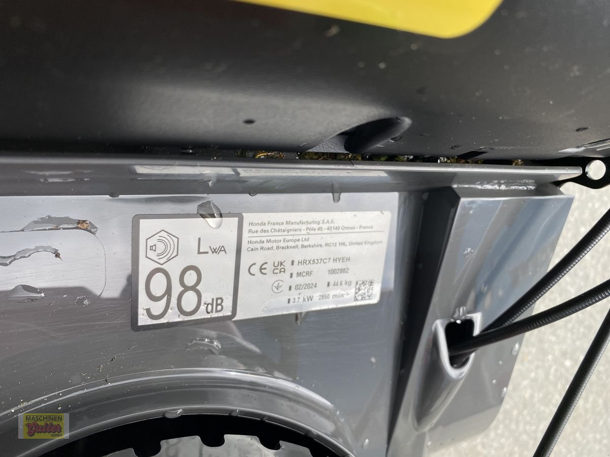 Rasenmäher от тип Honda HRX 537 CHY, Vorführmaschine в Kötschach (Снимка 5)