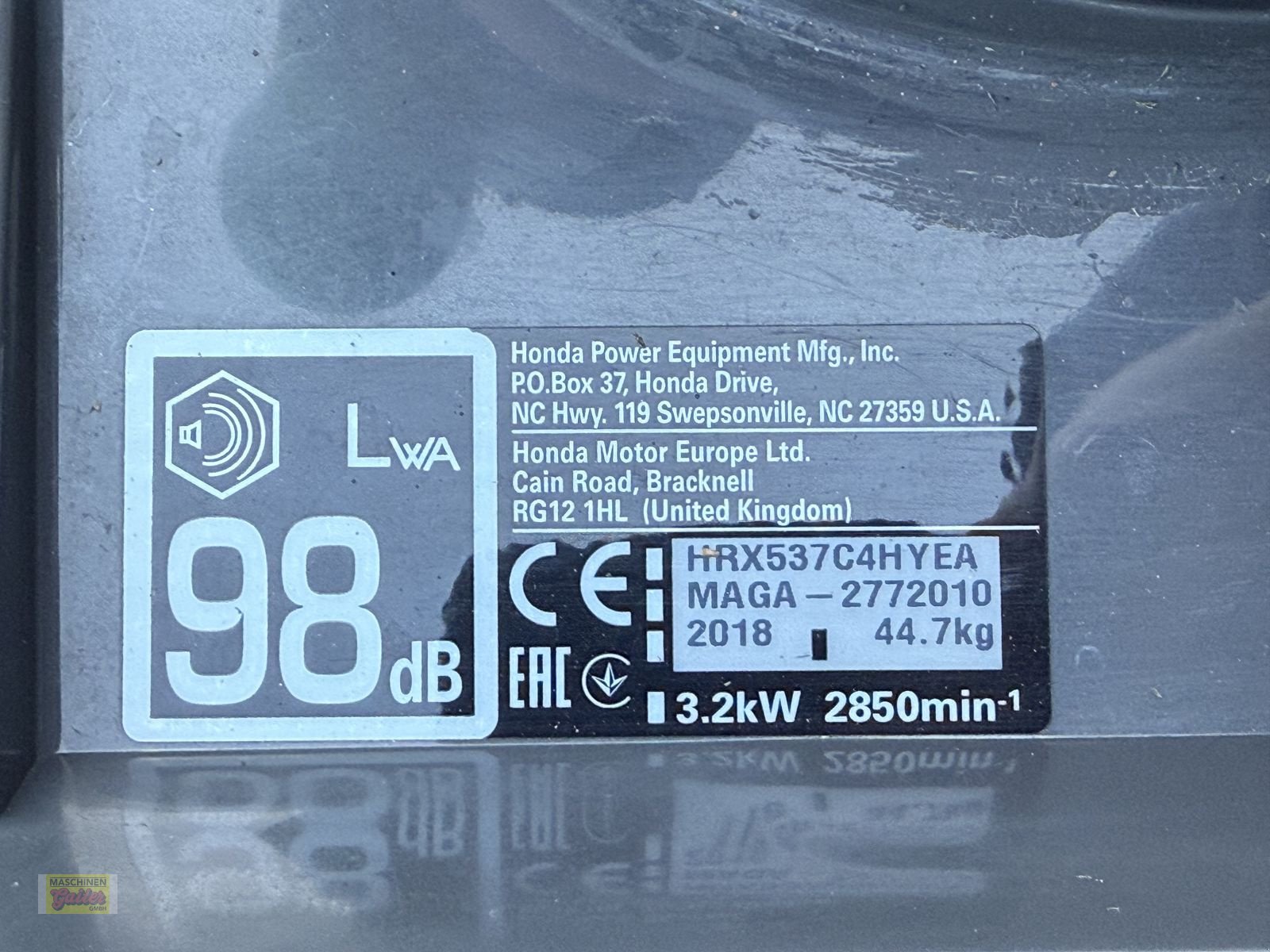 Rasenmäher typu Honda HRX 537 HY mit 53cm Schnittbreite, Gebrauchtmaschine v Kötschach (Obrázek 8)