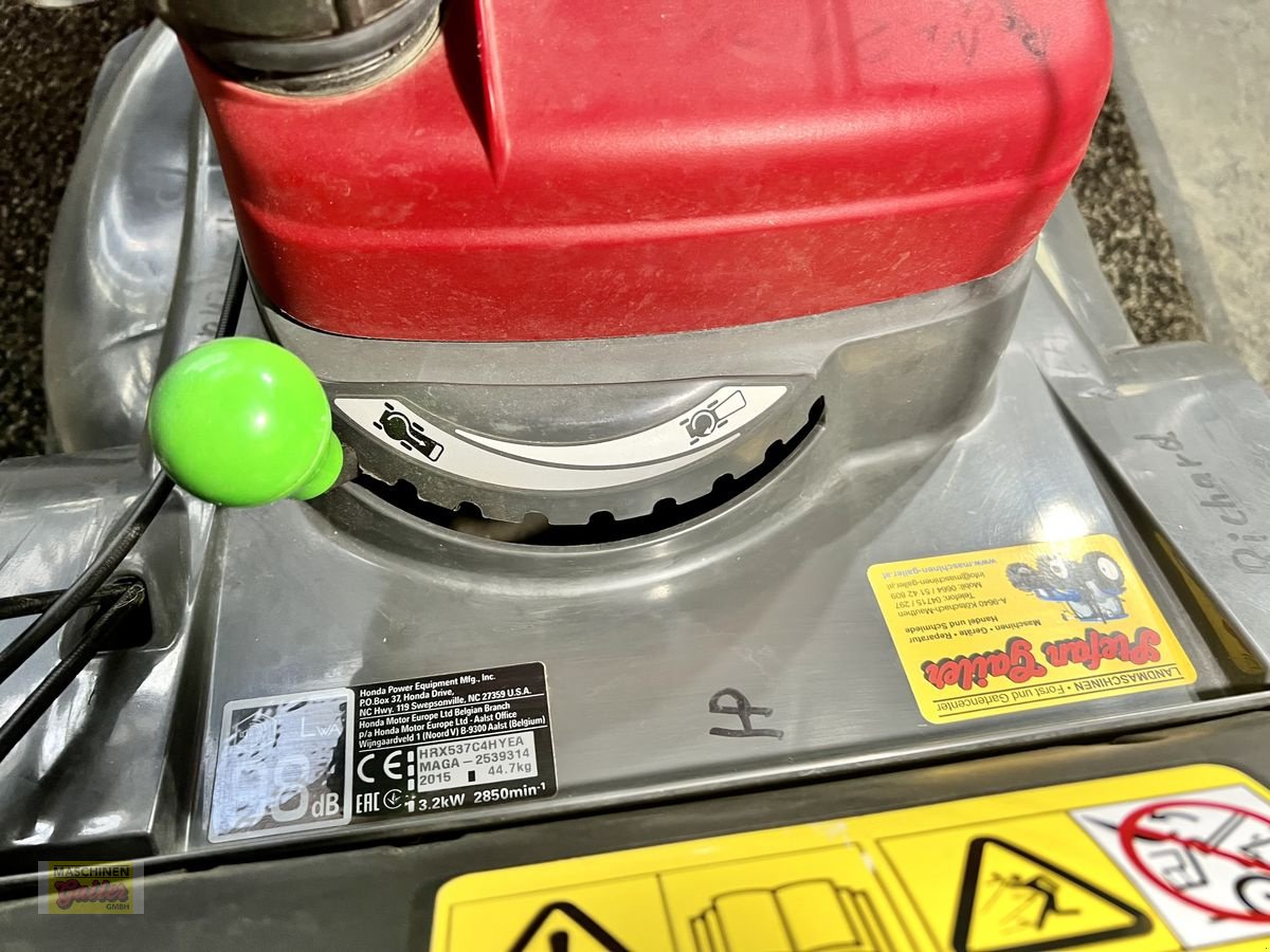Rasenmäher of the type Honda HRX 537 HY Rasenmäher, Gebrauchtmaschine in Kötschach (Picture 8)