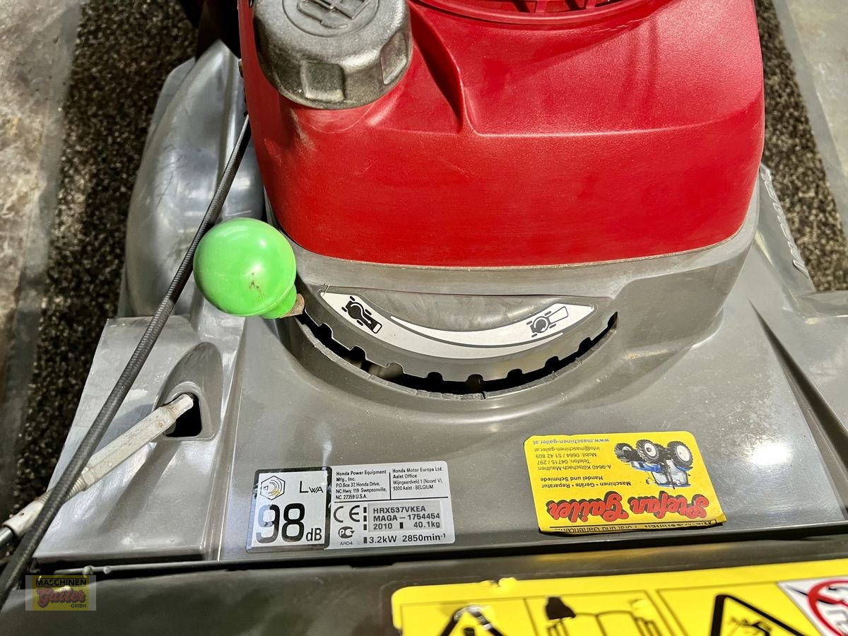 Rasenmäher от тип Honda HRX 537 VK Rasenmäher, Gebrauchtmaschine в Kötschach (Снимка 7)