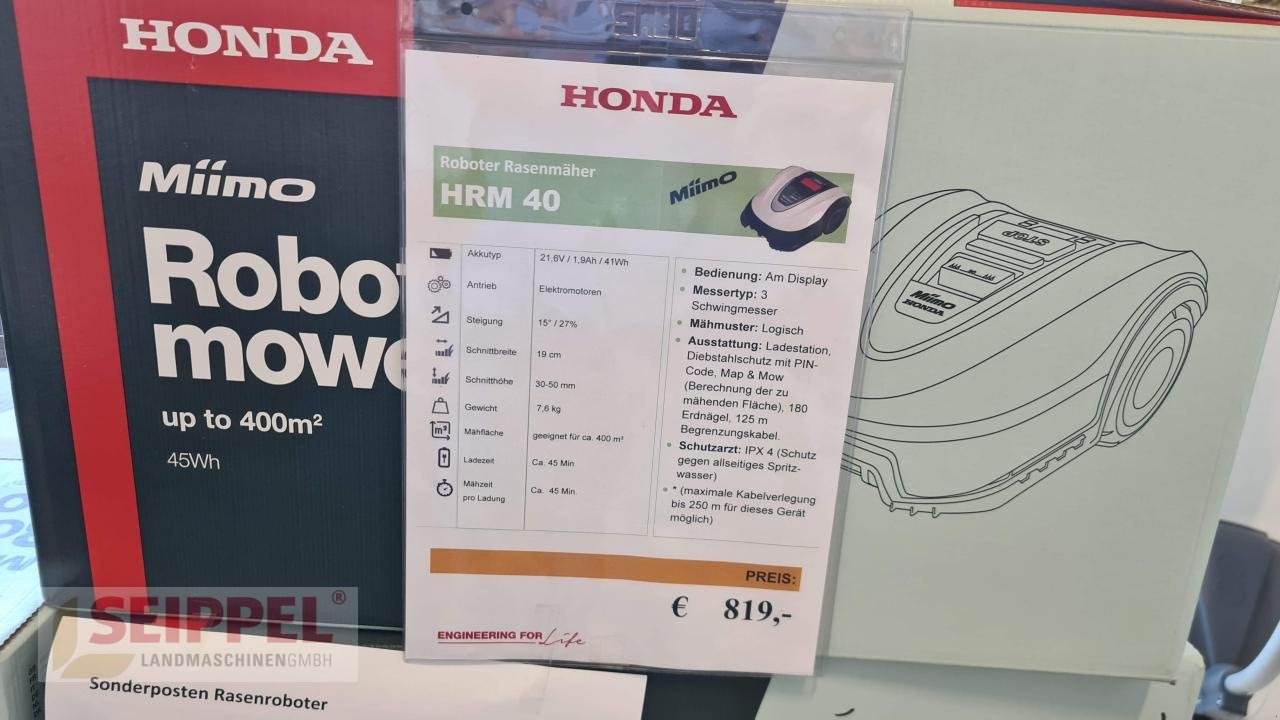 Rasenmäher des Typs Honda MIIMO 40 HRM40E E, Neumaschine in Groß-Umstadt (Bild 1)