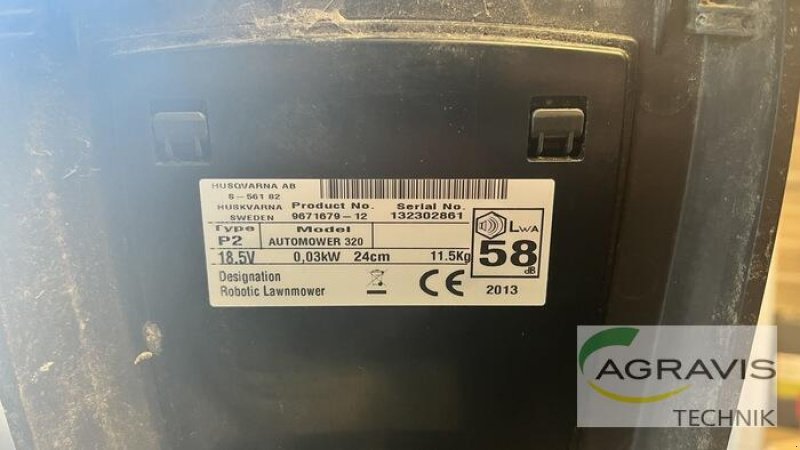 Rasenmäher des Typs Husqvarna AUTOMOWER 320, Gebrauchtmaschine in Werl-Oberbergstraße (Bild 3)