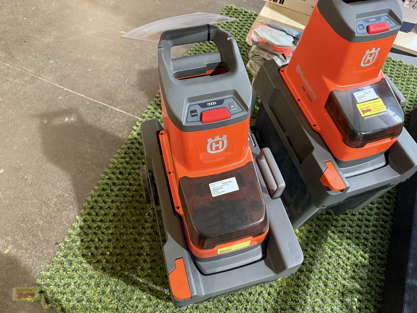 Rasenmäher des Typs Husqvarna GS 340iS Gartenhäcksler mit Akkubetrieb, Neumaschine in Kötschach (Bild 3)