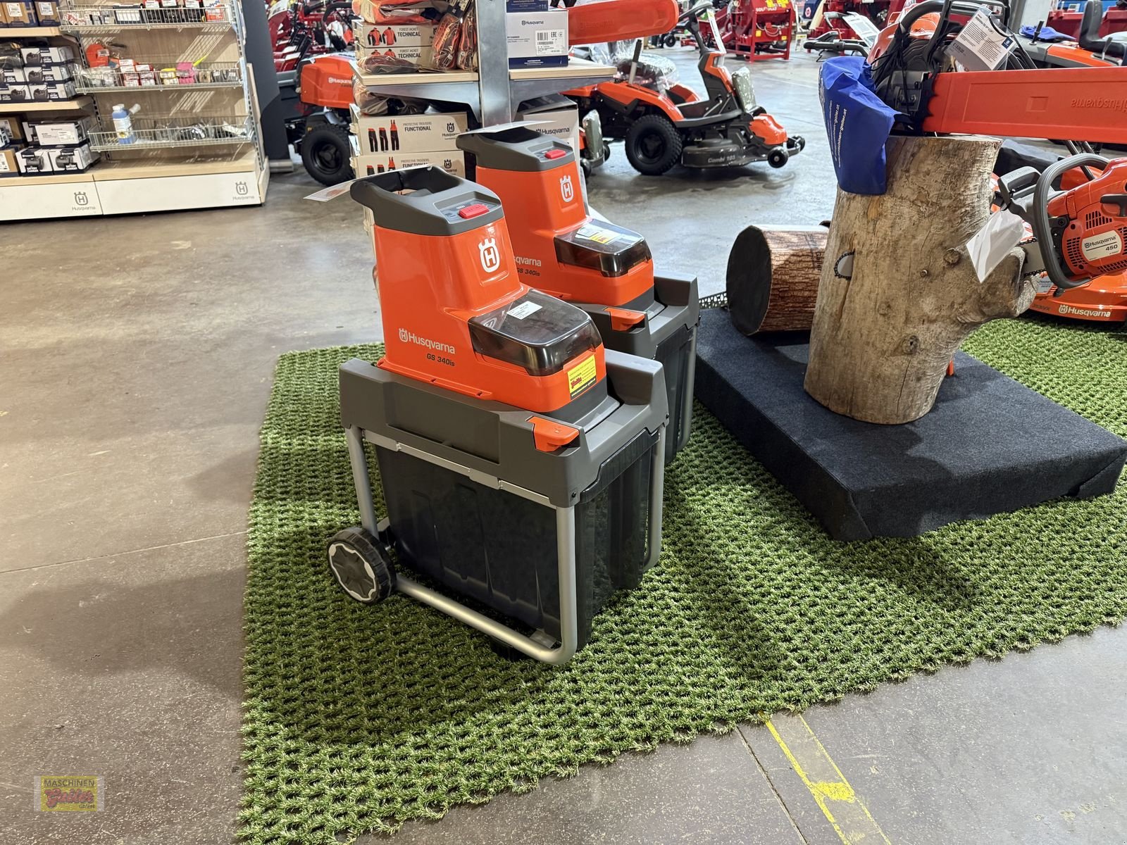 Rasenmäher des Typs Husqvarna GS 340iS Gartenhäcksler mit Akkubetrieb, Neumaschine in Kötschach (Bild 2)