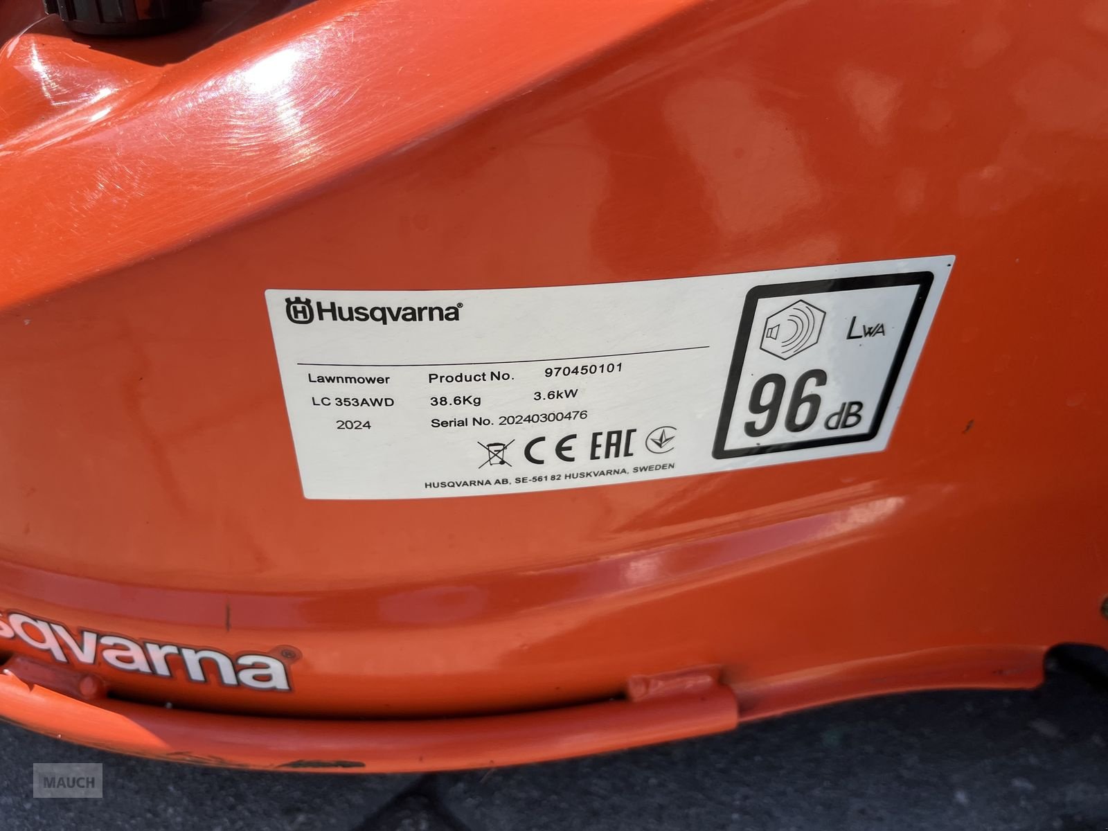 Rasenmäher des Typs Husqvarna LC 353AWD leicht gebraucht inkl. Mulchstopfen, Gebrauchtmaschine in Burgkirchen (Bild 8)