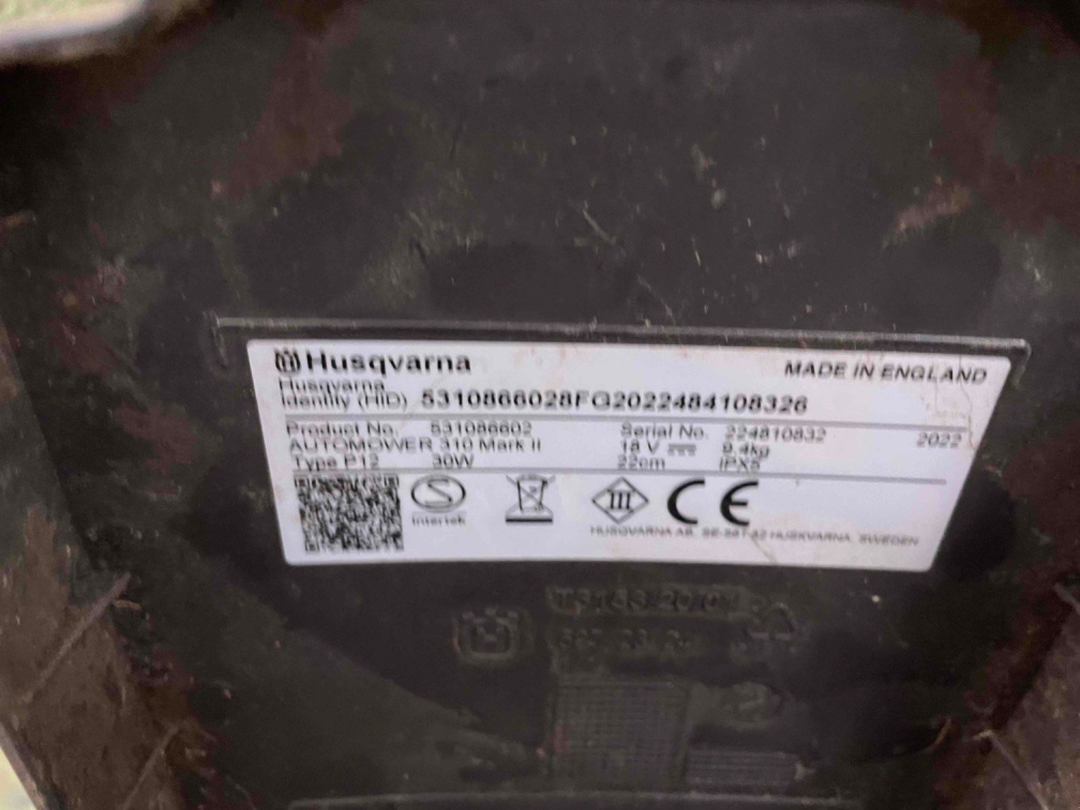 Rasenmäher del tipo Husqvarna Robot de tonte Automower 310MII Husqvarna, Gebrauchtmaschine en LA SOUTERRAINE (Imagen 4)