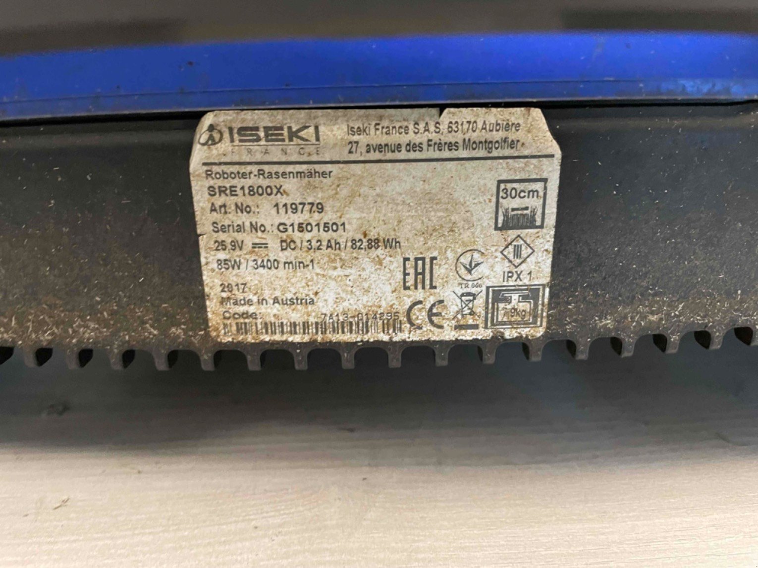 Rasenmäher del tipo Iseki Robot de tonte SRE1800X Iseki, Gebrauchtmaschine en LA SOUTERRAINE (Imagen 6)