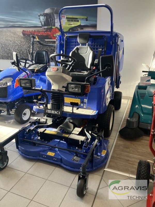 Rasenmäher des Typs Iseki SF 225, Neumaschine in Lage (Bild 1)