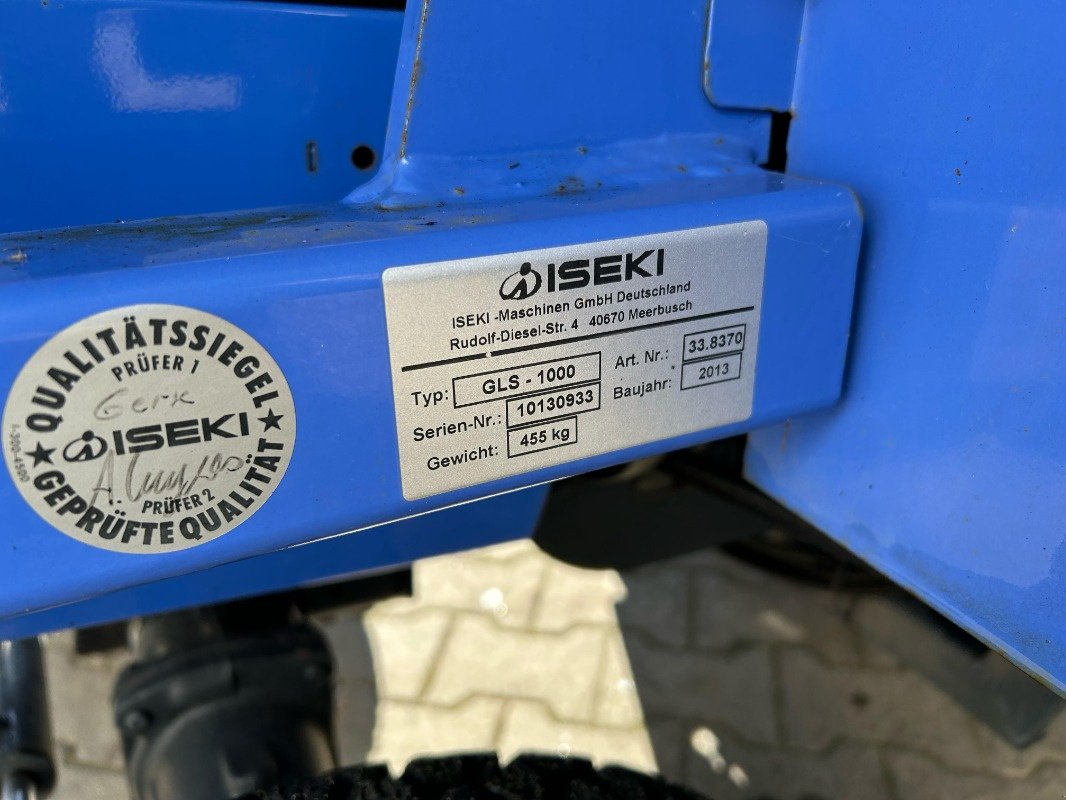 Rasenmäher of the type Iseki SF 310, Gebrauchtmaschine in Neuenkirchen / Bramsche (Picture 7)