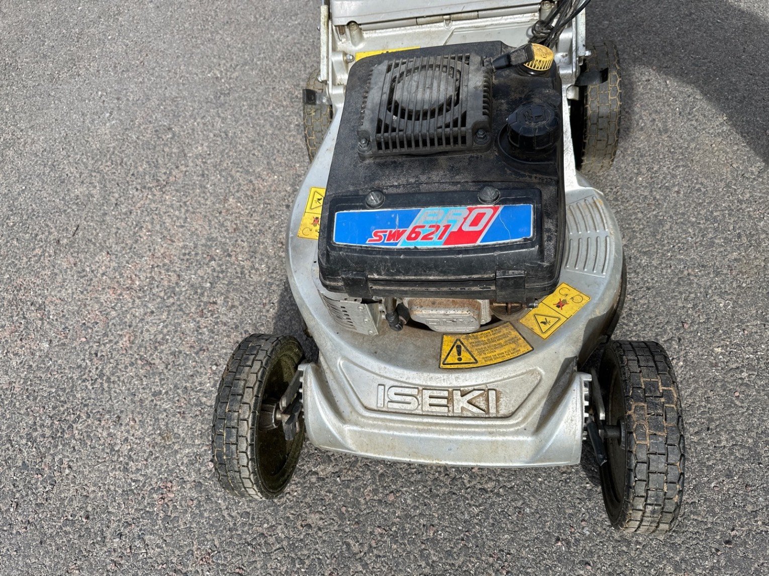 Rasenmäher des Typs Iseki Sw621pro, Gebrauchtmaschine in LA SOUTERRAINE (Bild 3)