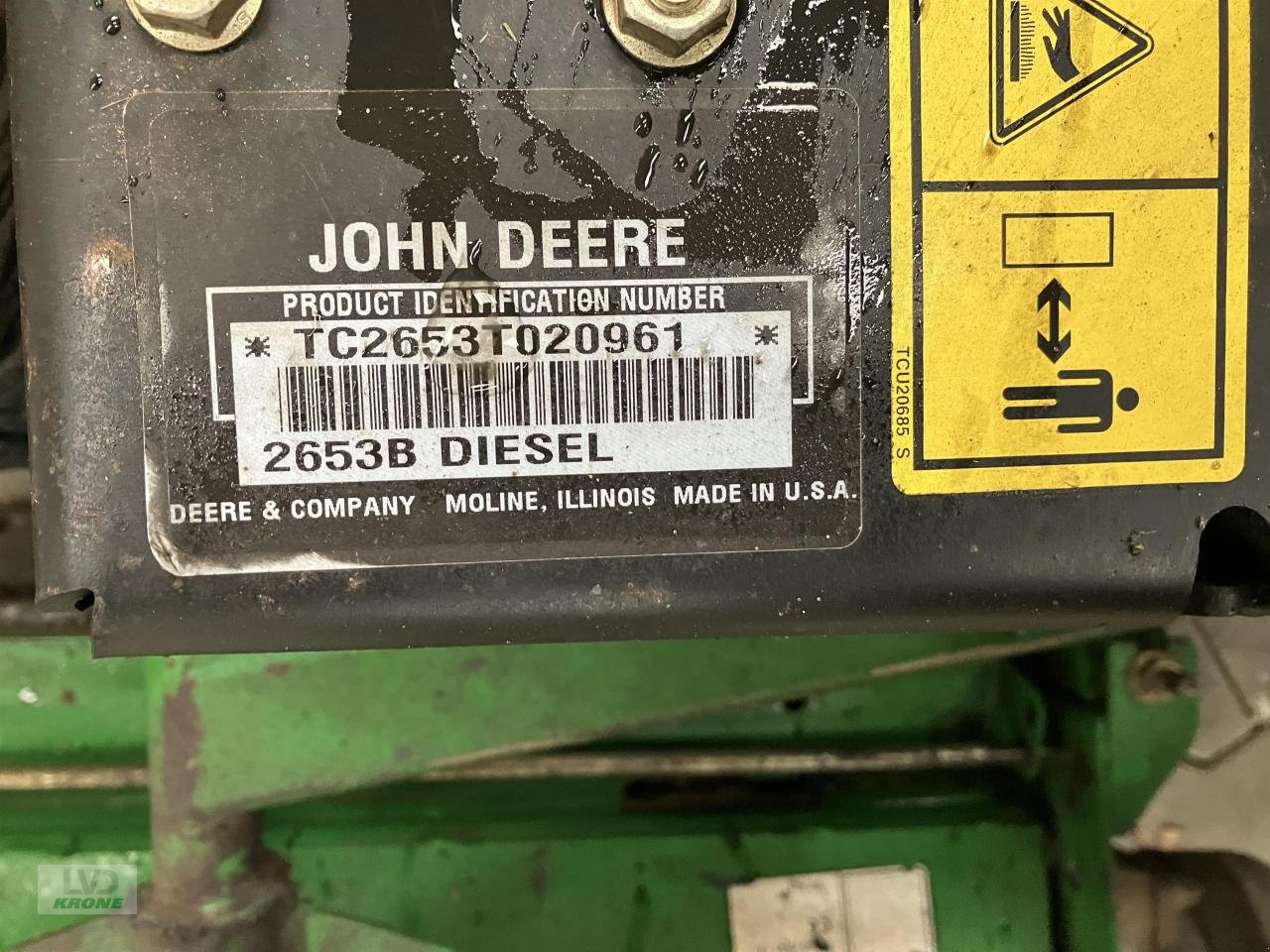 Rasenmäher tip John Deere 2653B, Gebrauchtmaschine in Spelle (Poză 11)