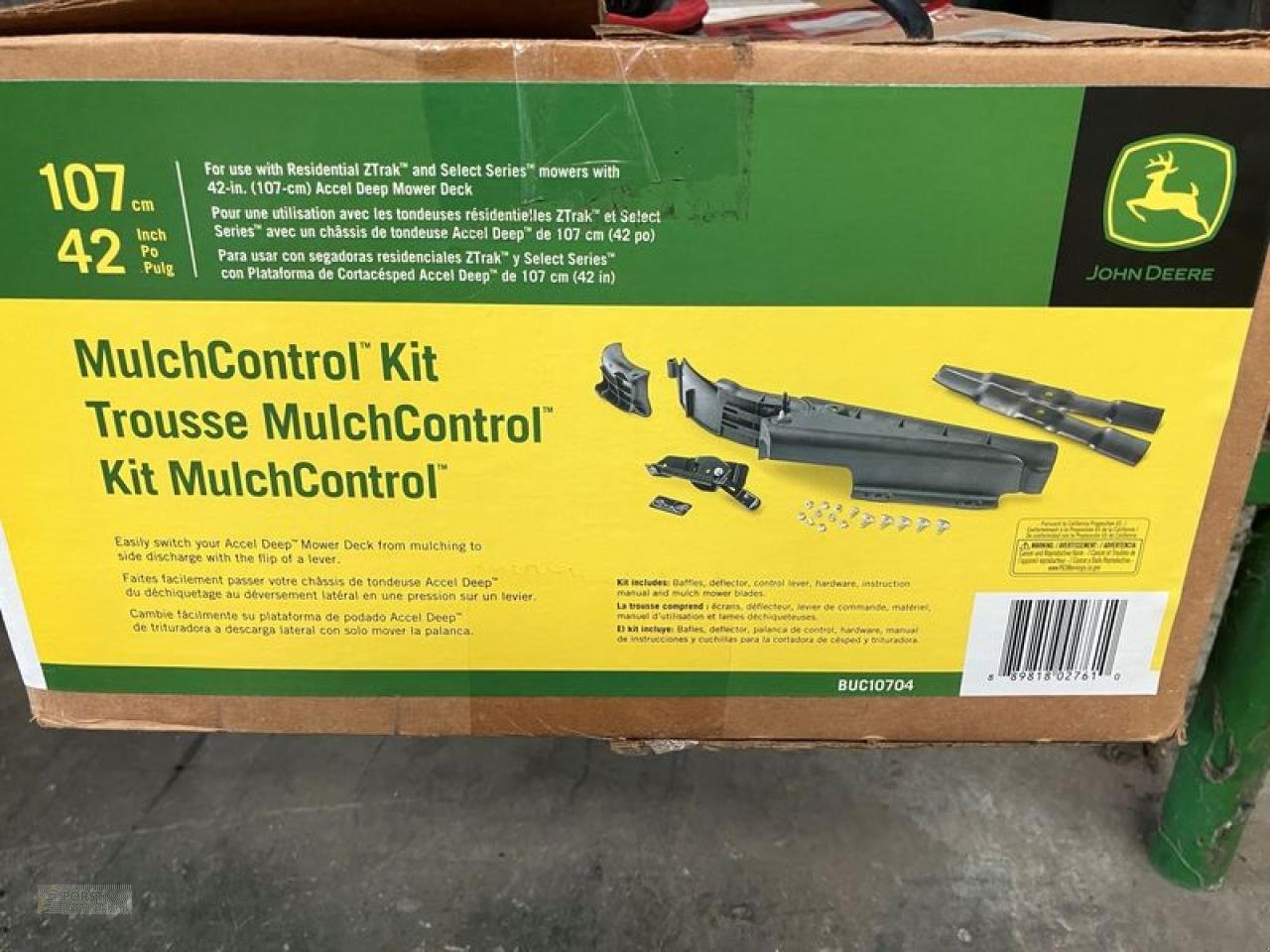 Rasenmäher typu John Deere Z335E, Neumaschine v Jahnatal (Obrázek 6)