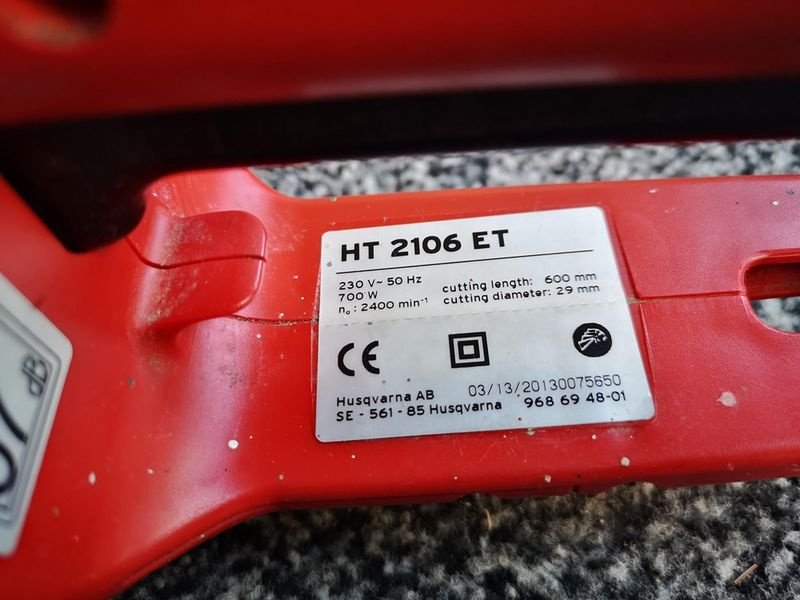 Rasenmäher typu Jonsered HT 2106 ET Heckenschere, Gebrauchtmaschine v St. Marienkirchen (Obrázek 7)