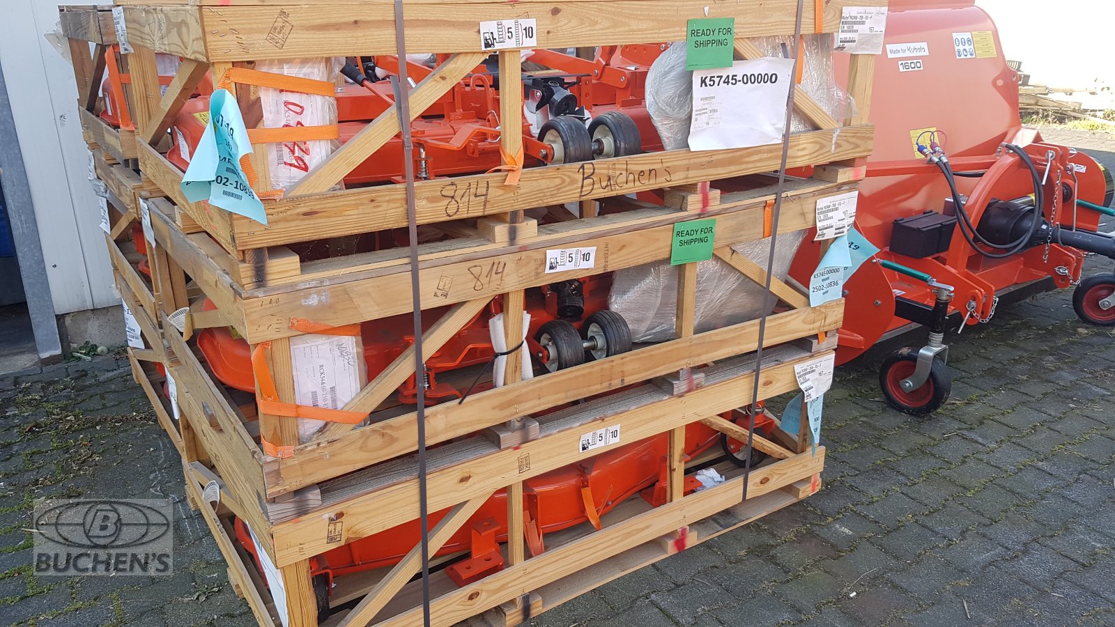 Rasenmäher a típus Kubota B2231 B2261 B2650  B2350, Neumaschine ekkor: Olpe (Kép 1)