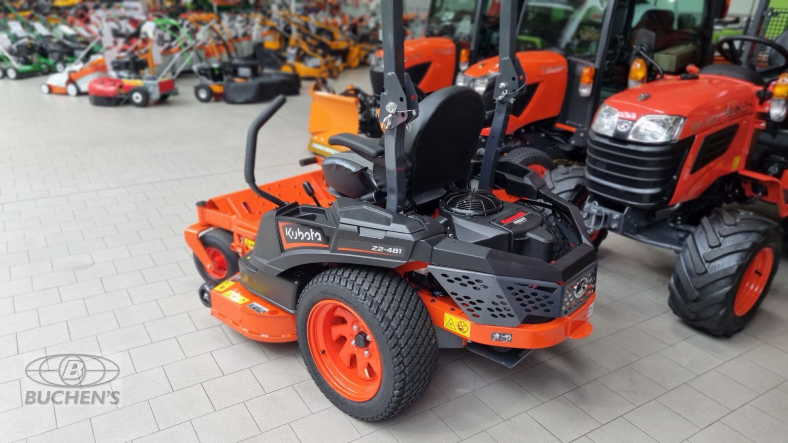 Rasenmäher of the type Kubota Z2-481, Neumaschine in Olpe (Picture 17)