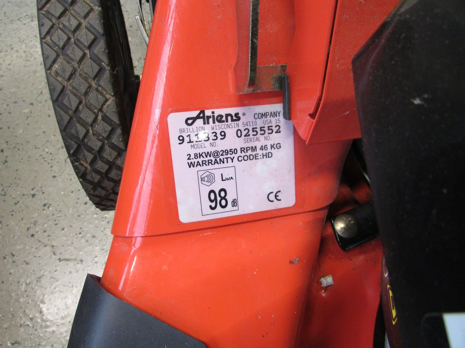 Rasenmäher des Typs Sonstige Ariens LM 21 SW, Gebrauchtmaschine in Saxen (Bild 5)