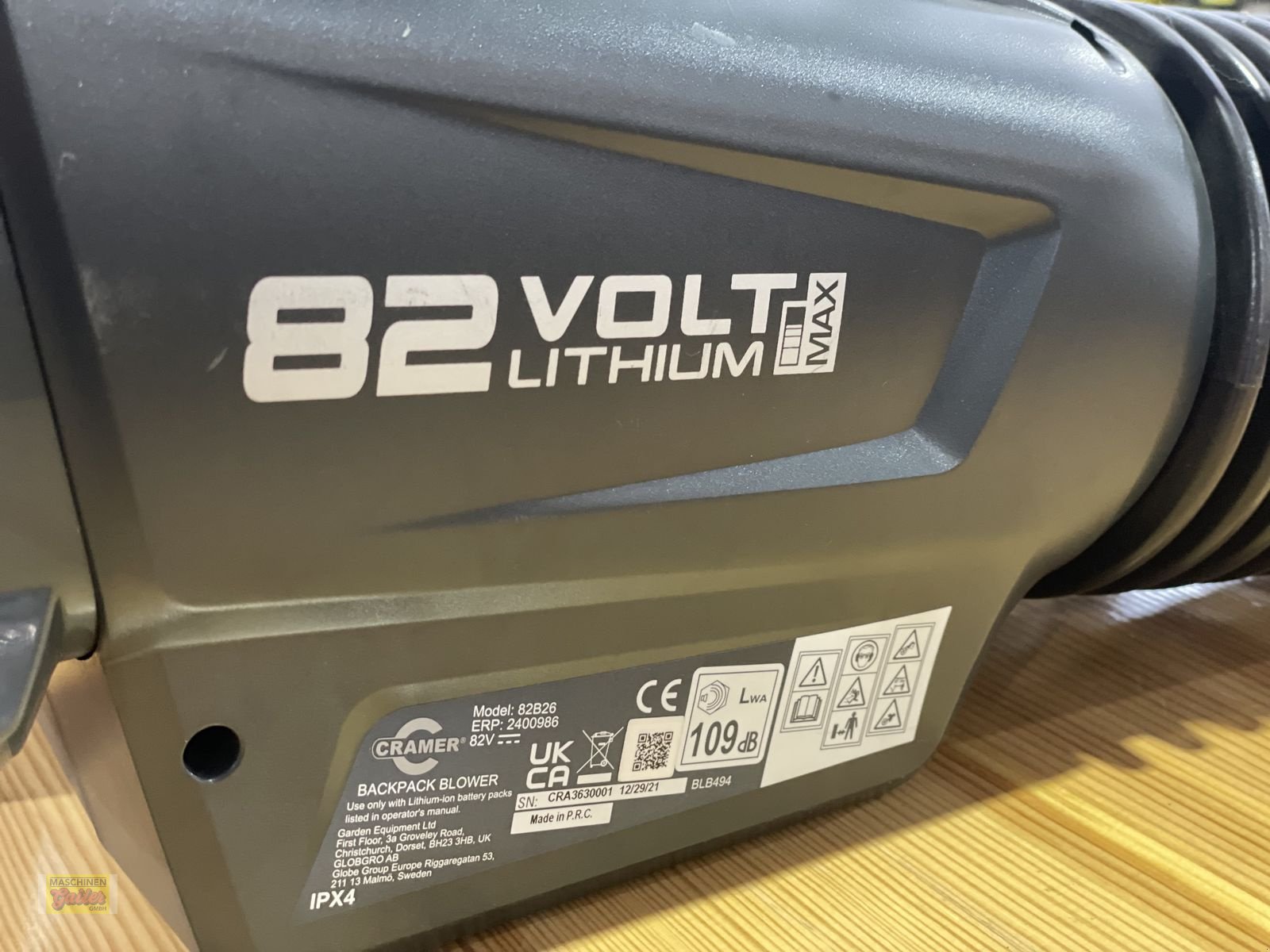 Rasenmäher typu Sonstige Cramer Backpack Blower 82B26, Neumaschine v Kötschach (Obrázek 10)