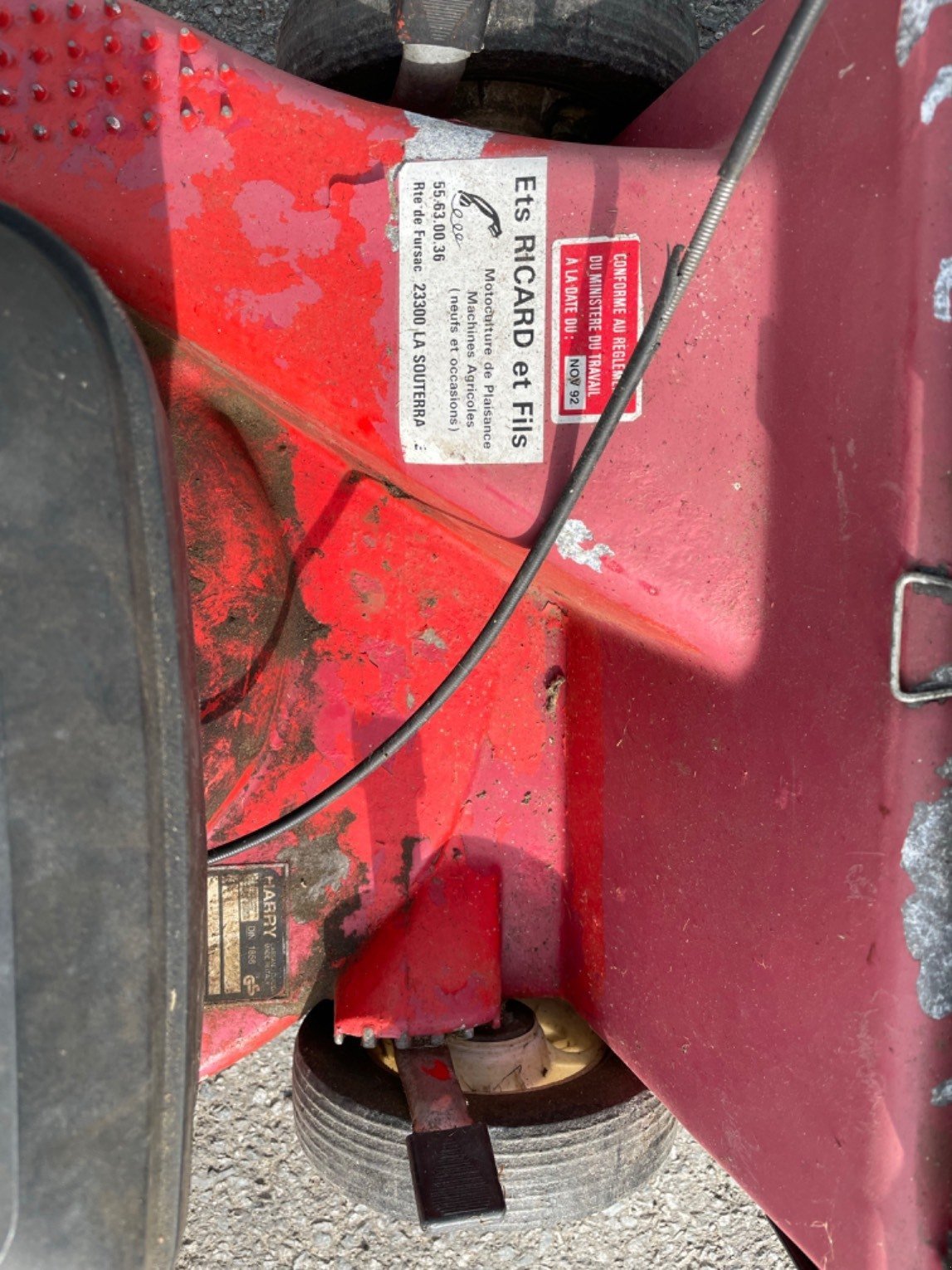 Rasenmäher typu Sonstige HARRY, Gebrauchtmaschine v LA SOUTERRAINE (Obrázek 6)