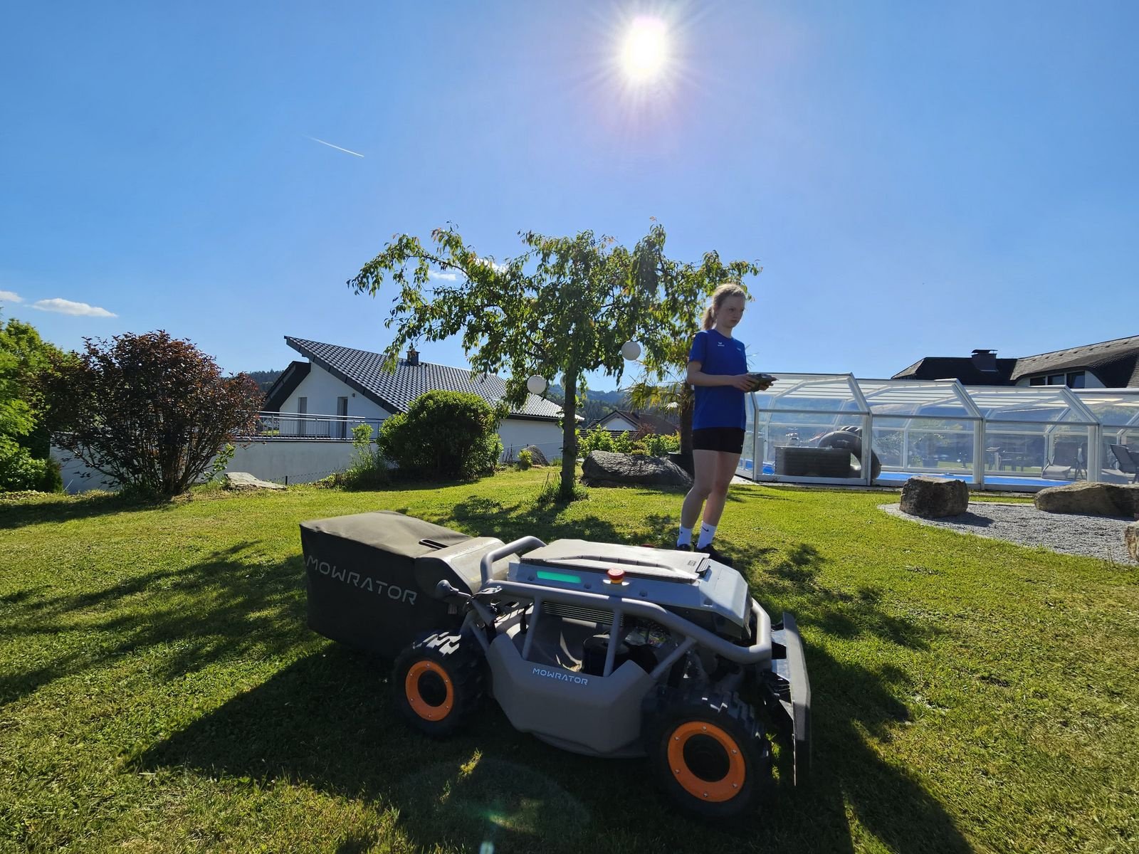 Rasenmäher des Typs Sonstige MOWRATOR S1 Mähroboter Böschungsmäher Hangmäher, Neumaschine in Aigen-Schlägl (Bild 9)