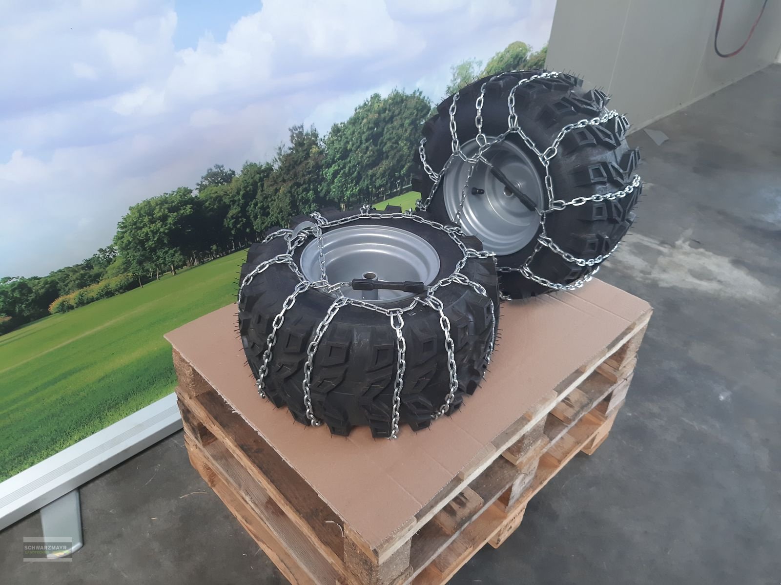 Rasenmäher des Typs Sonstige Stiga Schneeketten 16x7.50-8, Neumaschine in Gampern (Bild 5)