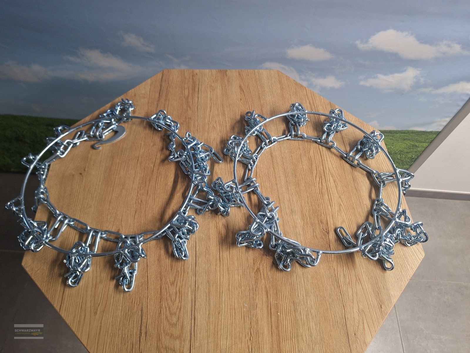 Rasenmäher del tipo Sonstige Stiga Schneeketten 16x7.50-8, Neumaschine In Gampern (Immagine 2)