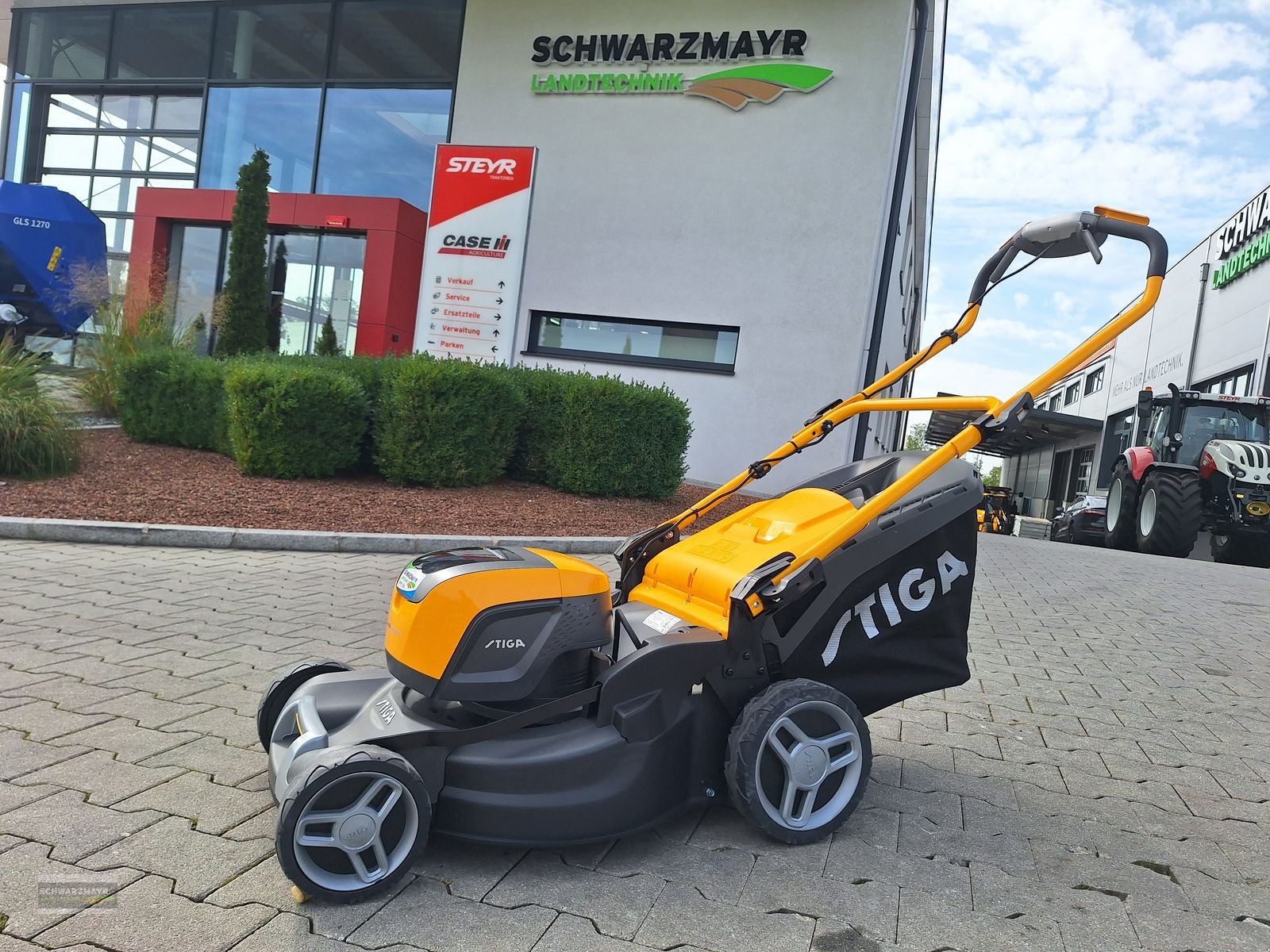 Rasenmäher Türe ait Stiga Combi 50 SQ DAE Akku, Neumaschine içinde Aurolzmünster (resim 27)