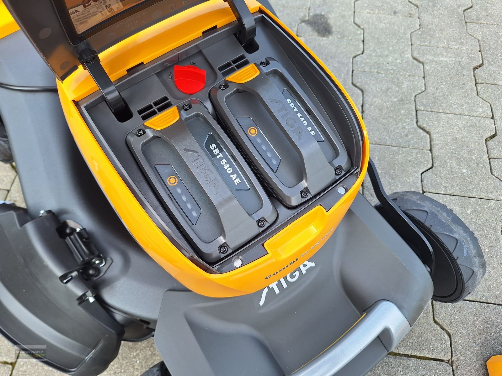 Rasenmäher Türe ait Stiga Combi 50 SQ DAE Akku, Neumaschine içinde Aurolzmünster (resim 25)