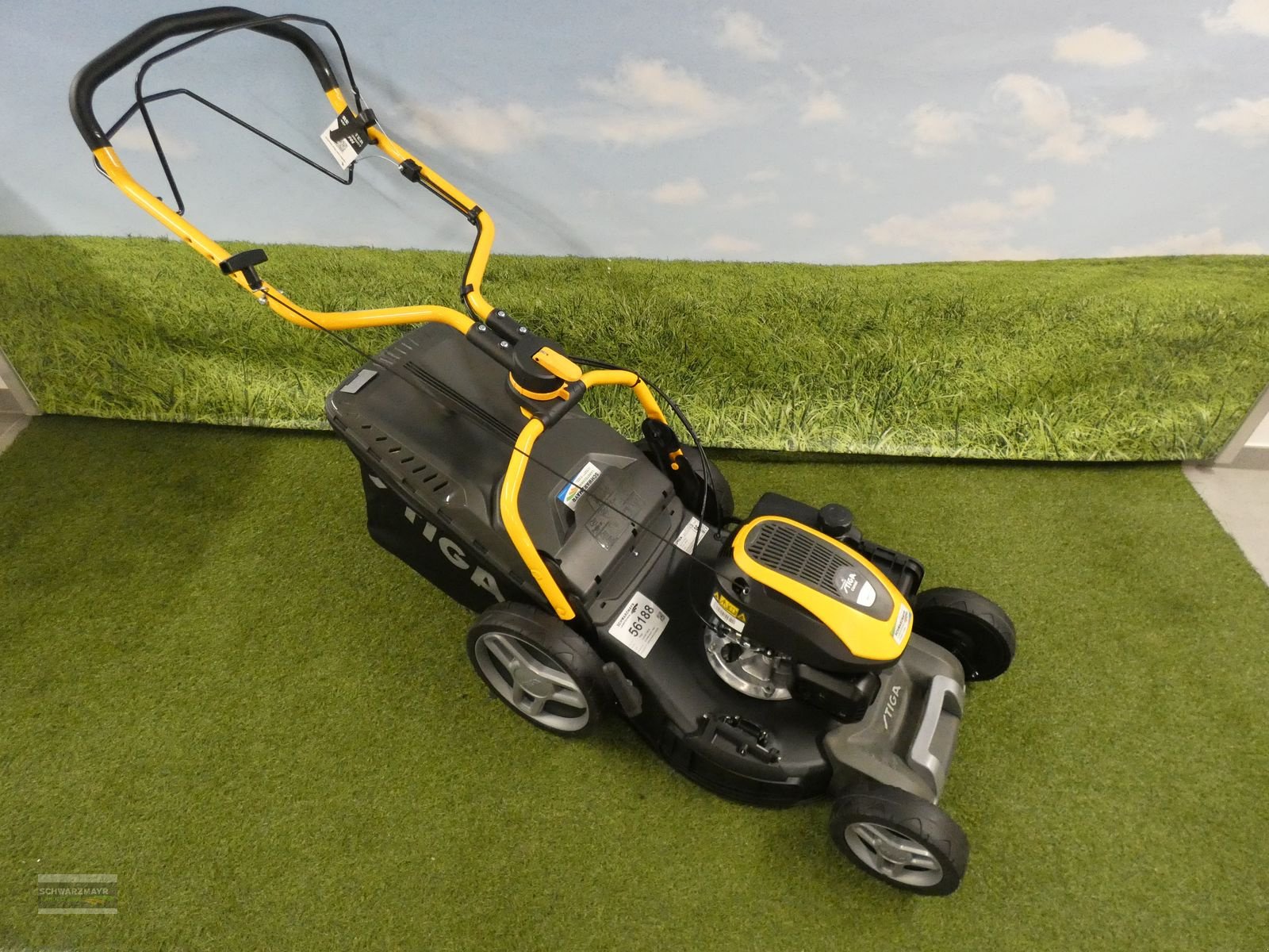 Rasenmäher Türe ait Stiga Combi 748 S, Vorführmaschine içinde Gampern (resim 5)